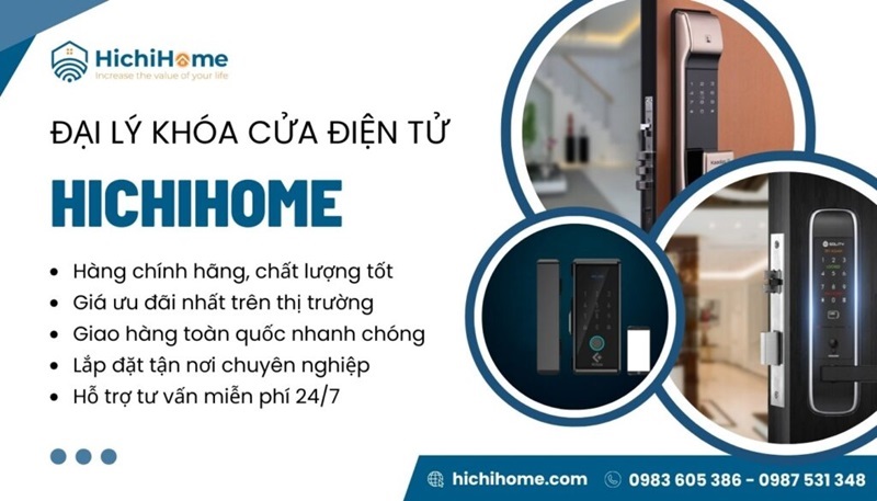 khóa cửa điện tử hichihome