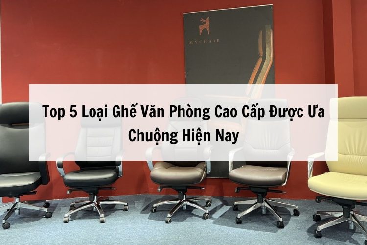 Top Loại Ghế Văn Phòng Cao Cấp Được Ưa Chuộng Hiện Nay