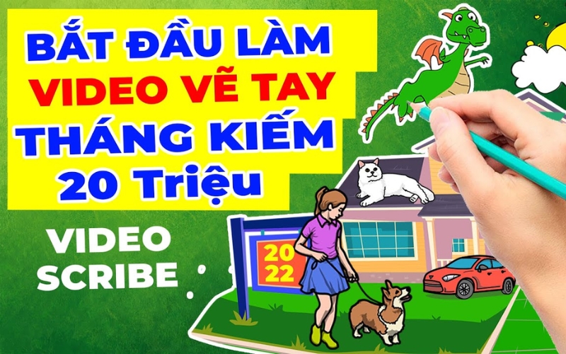 khóa học kiếm tiền Youtube với video animation của Phạm Minh Duy