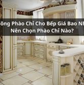 thi công phào chỉ cho bếp