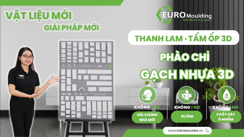 đơn vị cung cấp và thi công phào chỉ uy tín Euro Moulding