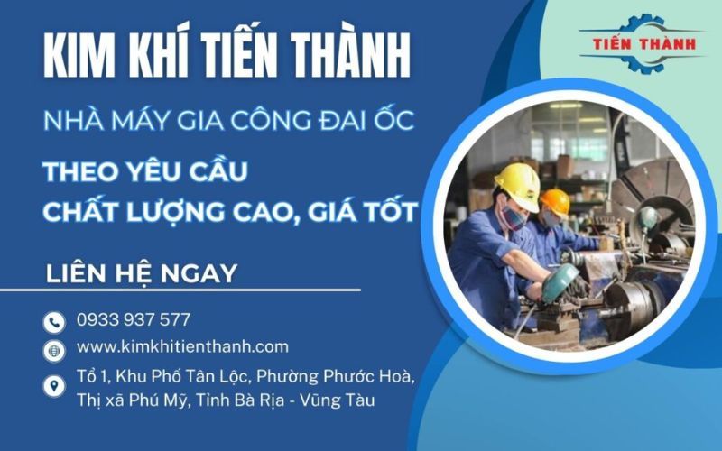 Xưởng gia công kim khí Tiến Thành