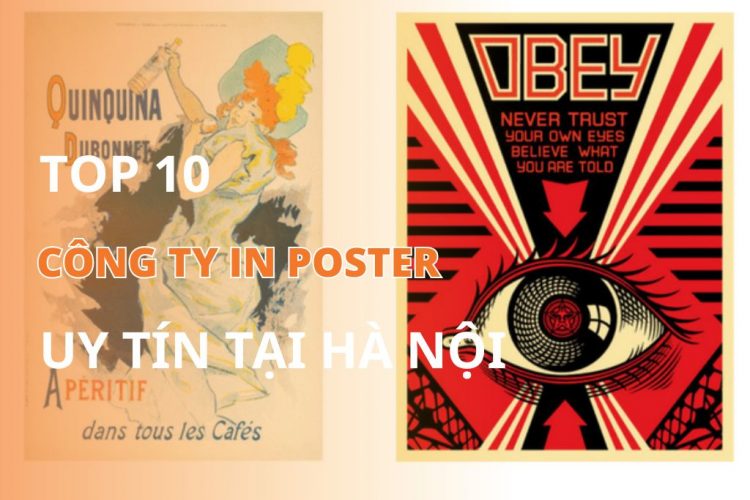 Tổng hợp các xưởng in poster chất lượng tại Hà Nội
