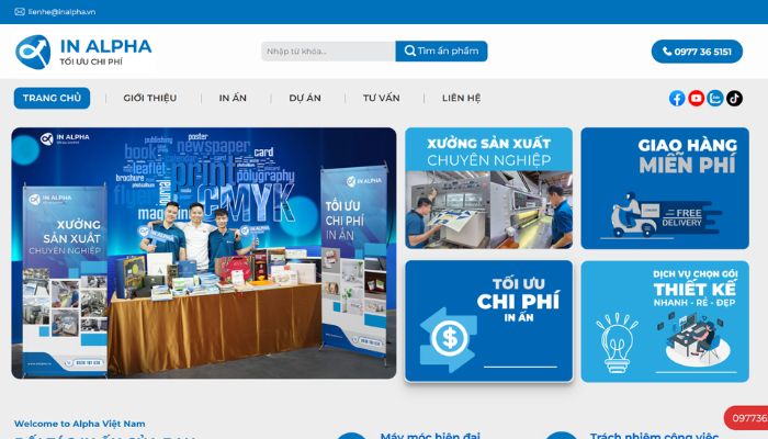Xưởng In Alpha nhận in poster nhanh cho các đơn hàng gấp