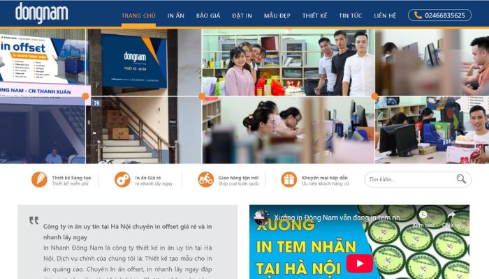 Công ty In Đông với 16 năm kinh nghiệm trong lĩnh vực in ấn