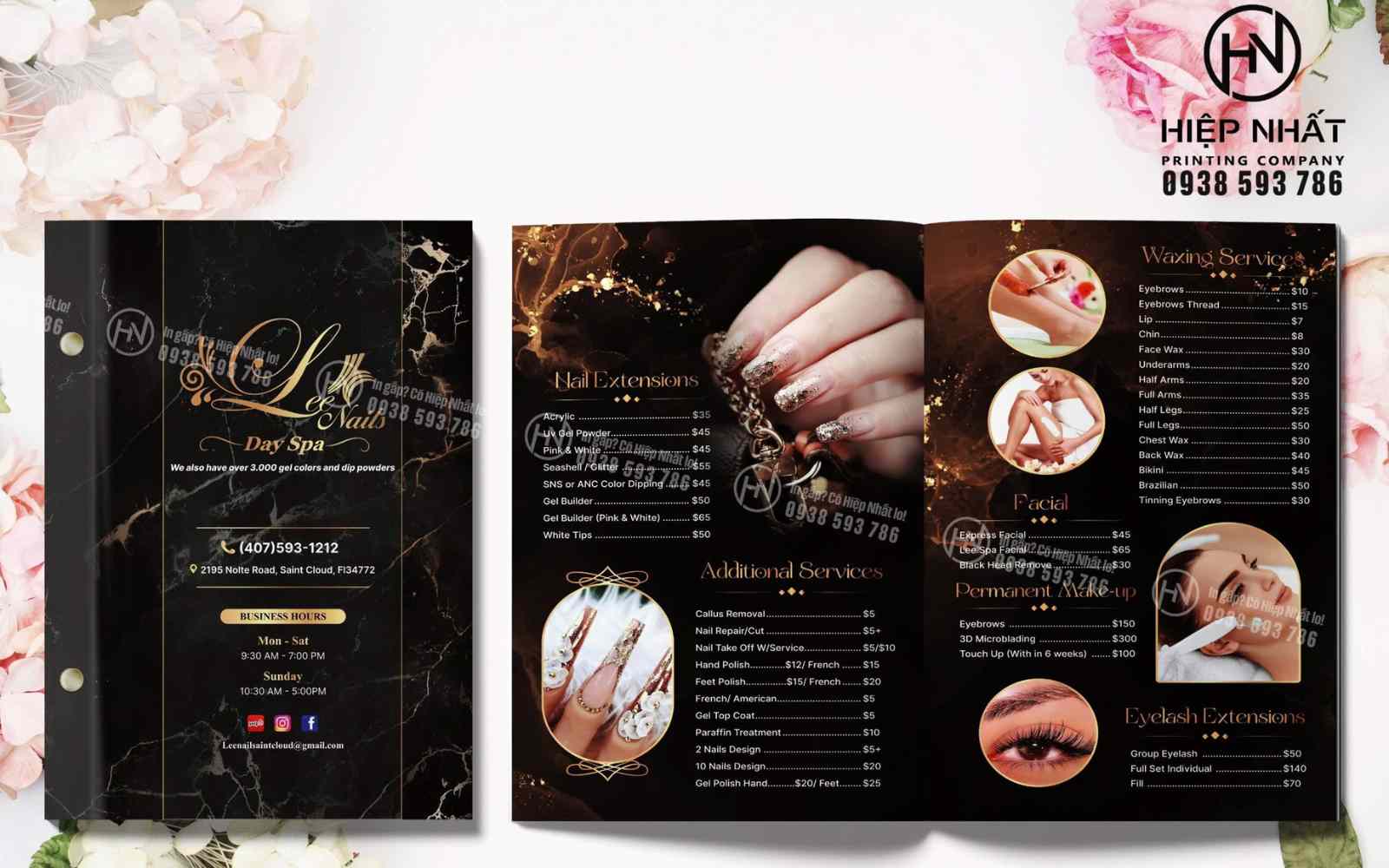Công ty in menu In Hiệp Nhất hỗ trợ in gấp nhận trong 2 - 4 giờ In gấp nhận ngay chỉ từ 2-4 tiếng