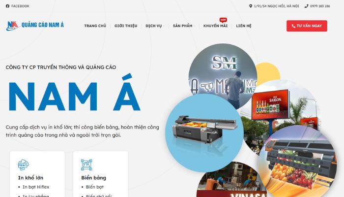 Công ty in Nam Á chuyên in poster đẹp, công nghệ in ấn hiện đại tại Hà Nội