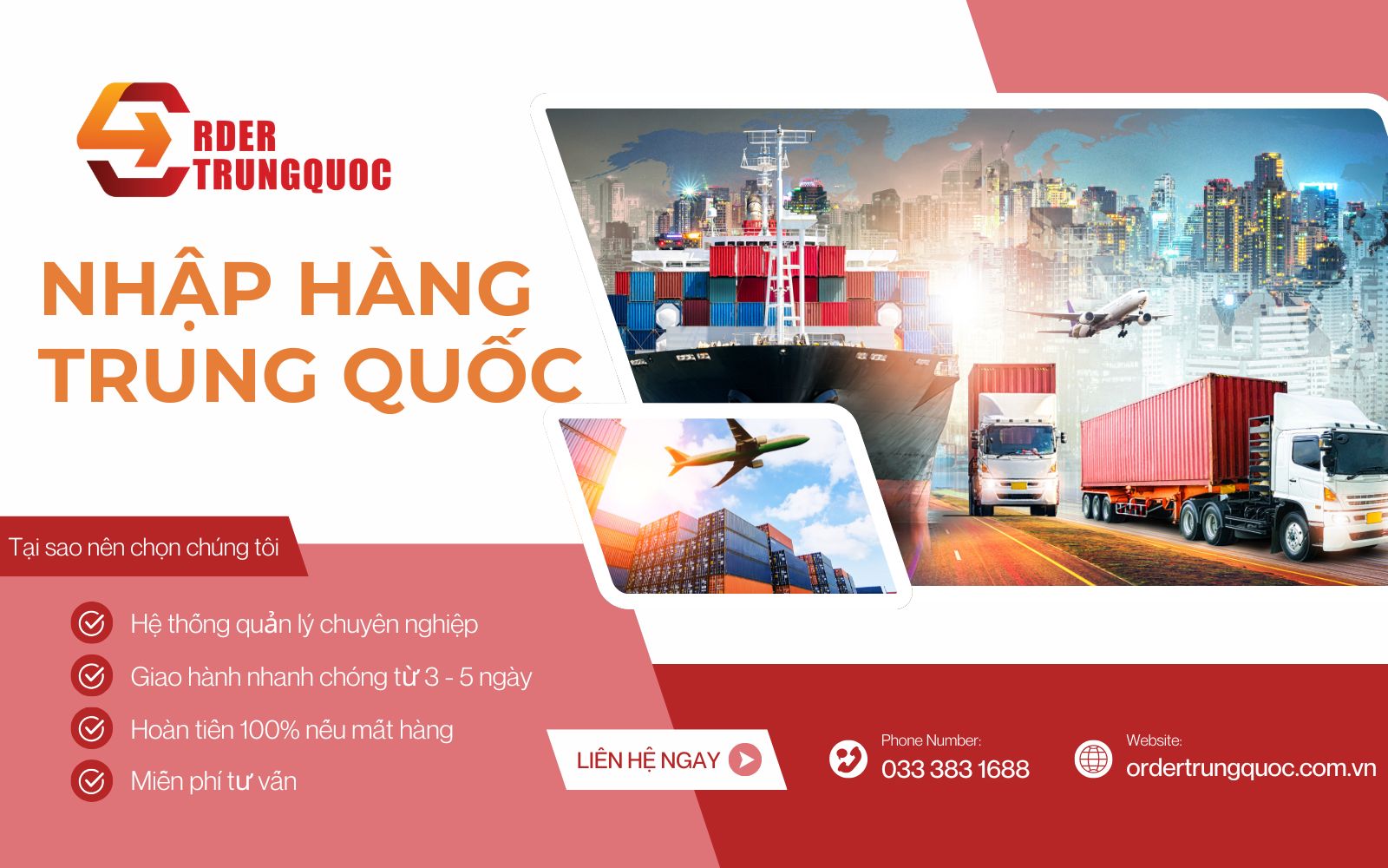 Order Trung Quốc - Công ty nhập hàng Trung Quốc uy tín