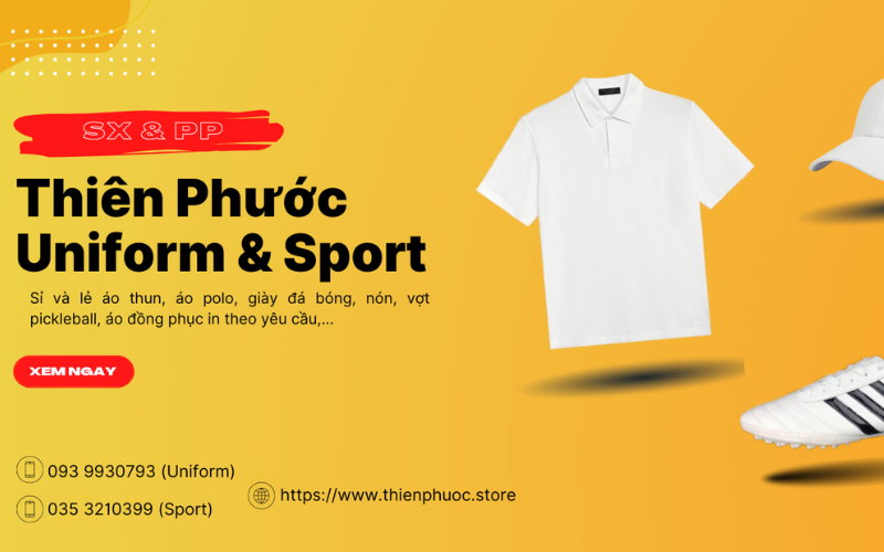 May đồng phục Thiên Phước