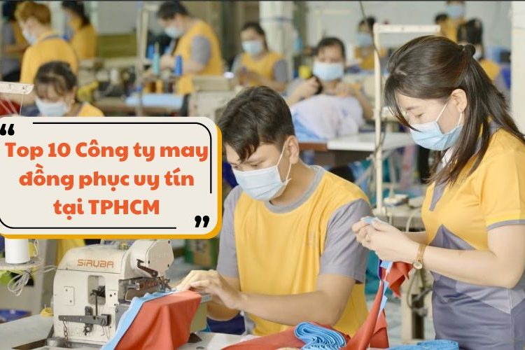 top công ty may đồng phục