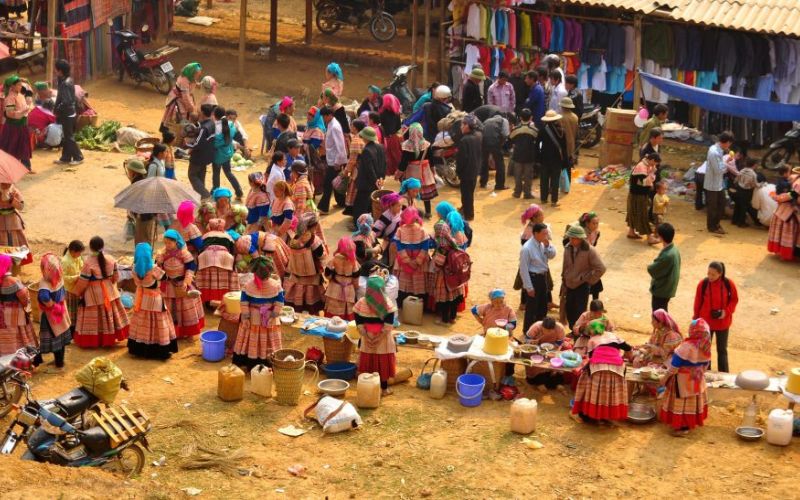 chợ phiên vùng cao