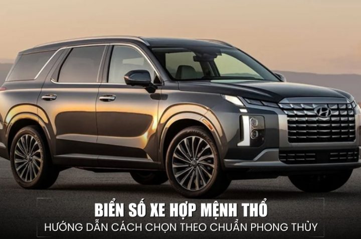 biển số xe hợp mệnh Thổ