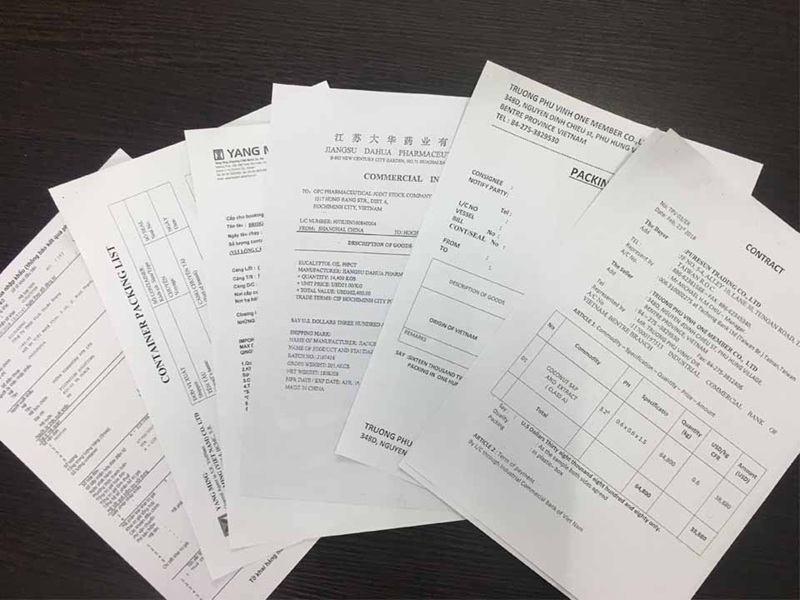 Bộ chứng từ cần thiết để nhập khẩu nông sản đúng luật