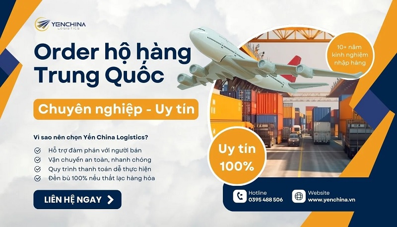Dịch vụ nhập hàng Trung Quốc trọn gói tại Yến China Logistics