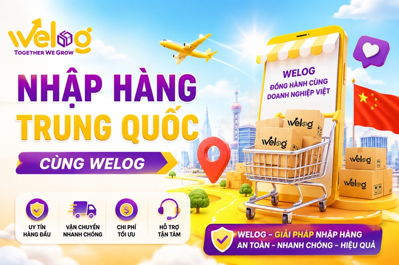 nhập hàng welog